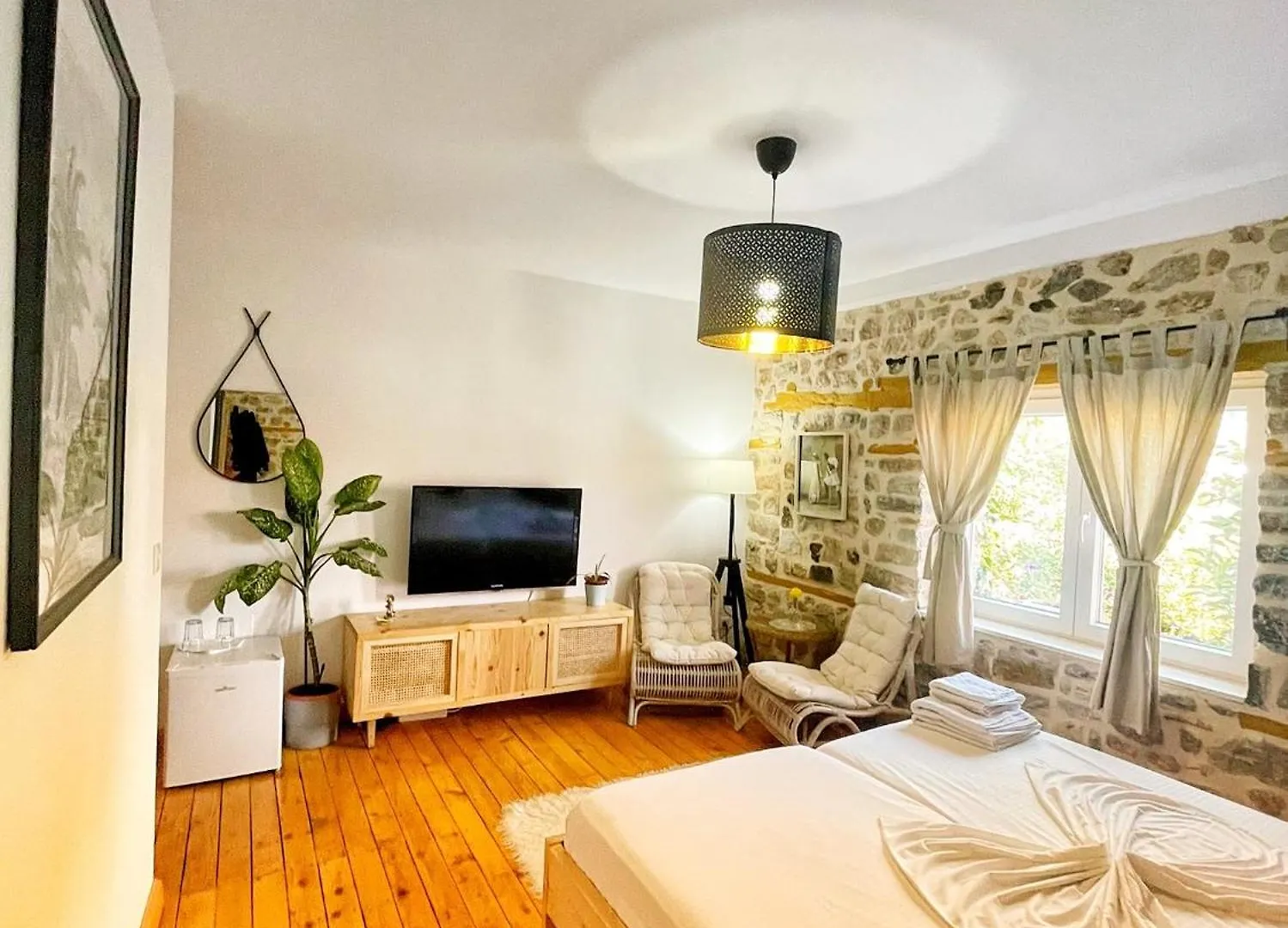 Bed and Breakfast House 1960 à Lini Couette-café